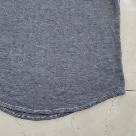 JUNIOR'S GREY FIREHOUSE T SHIRT TOP From DENNY'S - Picture 3 of 6